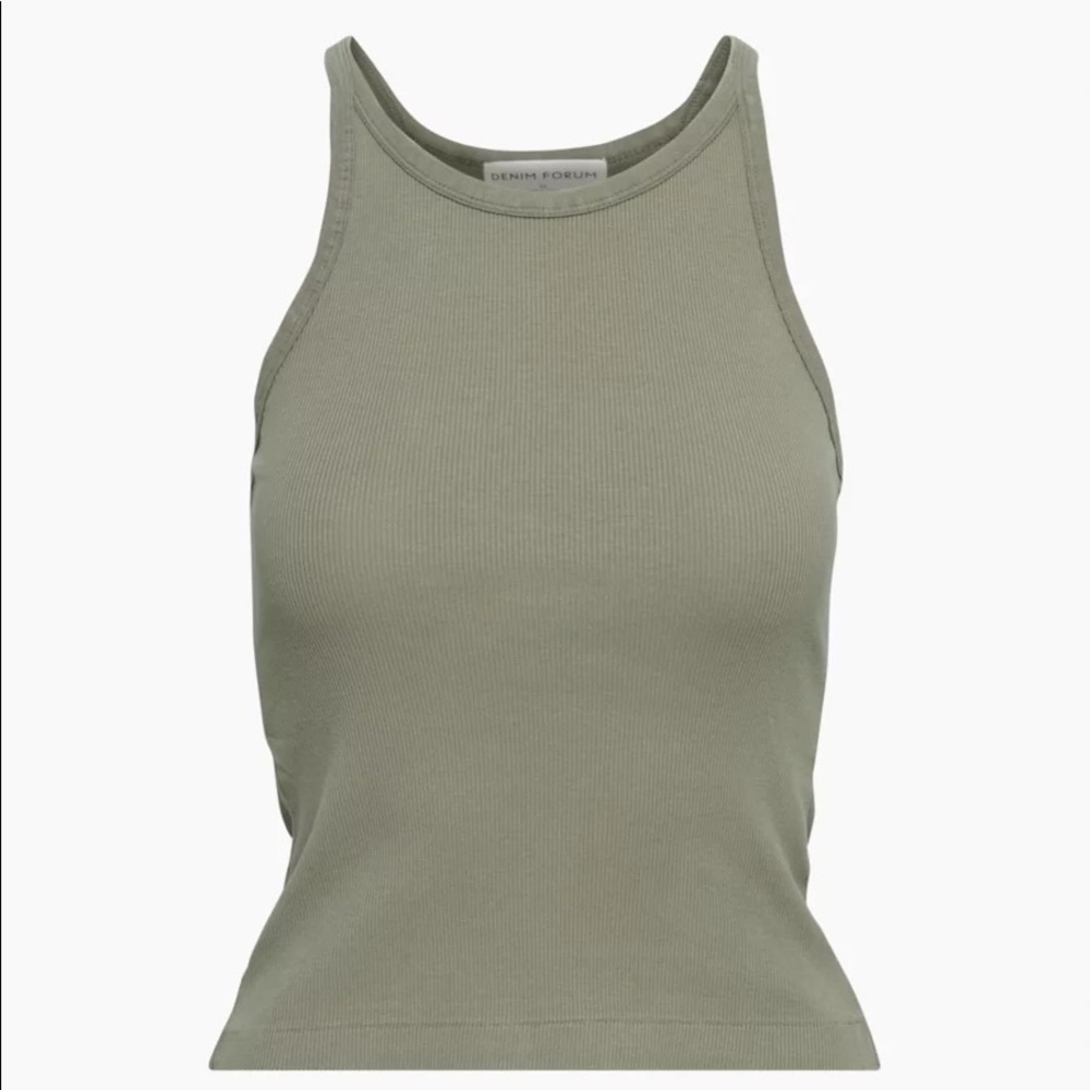 Denim Forum | The Jane Ribbed Tank - Picture 5 of 6